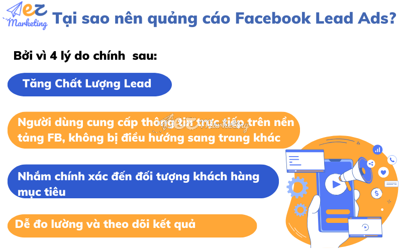 Tại sao nên quảng cáo Facebook Lead Ads?