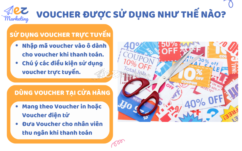 Voucher được sử dụng như thế nào
