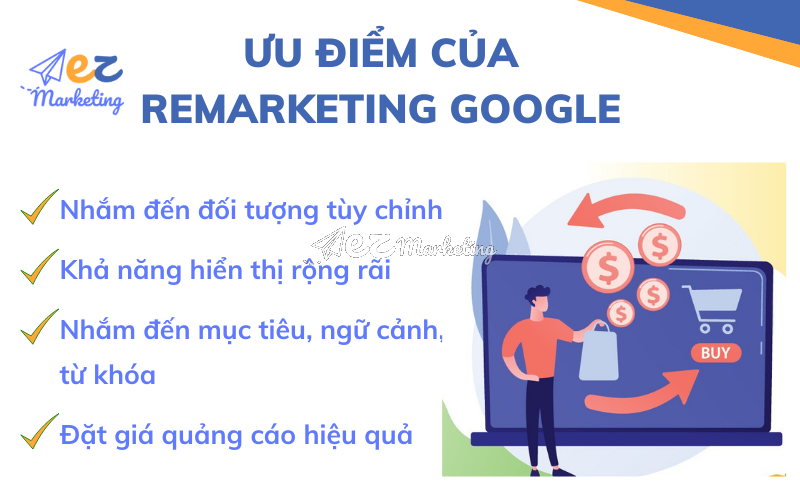 Ưu điểm của Remarketing Google