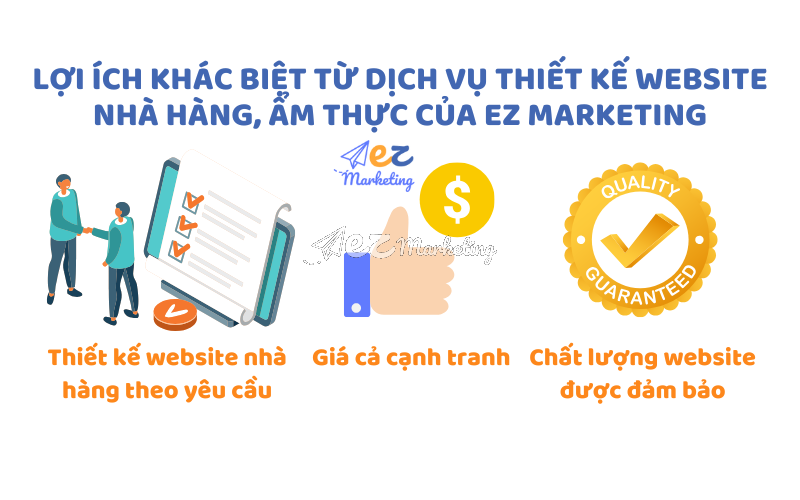 Lợi ích khác biệt từ dịch vụ thiết kế website của EZ Marketing