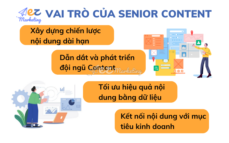 Vai trò và tầm quan trọng của Senior Content trong Marketing và các ngành nghề liên quan
