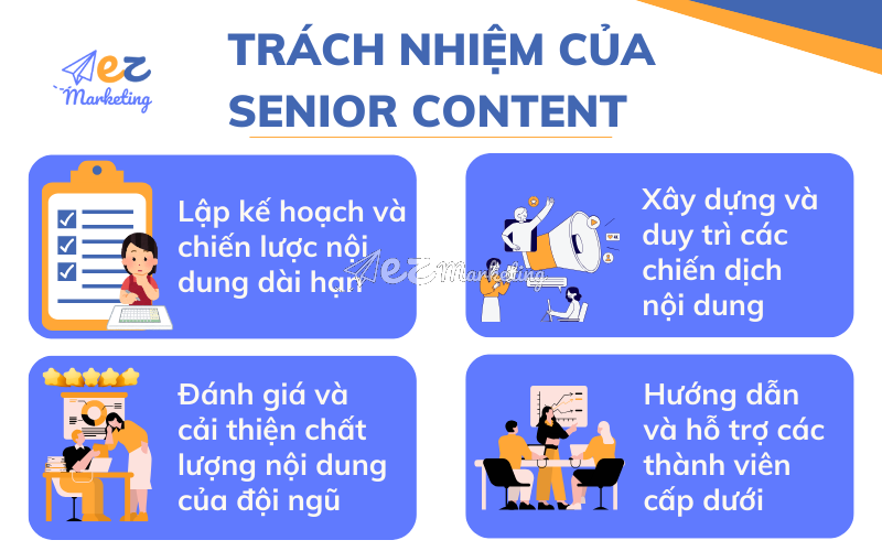 Trách nhiệm của một Senior Content